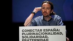 Iglesias propone a ERC y PSC pactos de gobierno entre "progresistas" tras las elecciones en Cataluña del 21-D