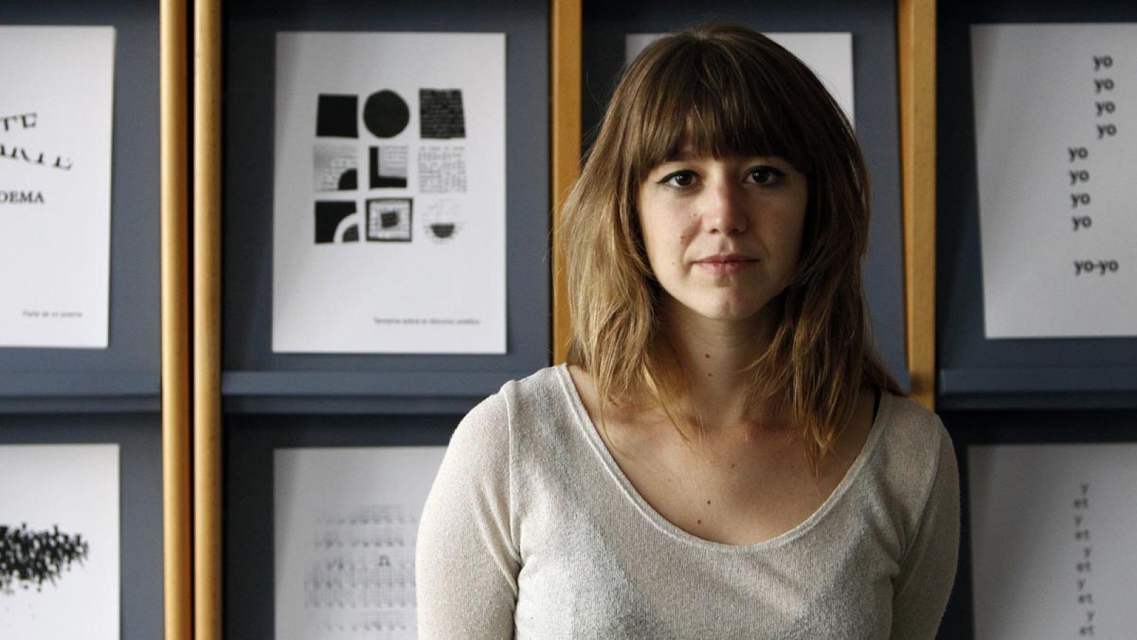 Imagen reciente de  la poetisa Ángela Segovia.