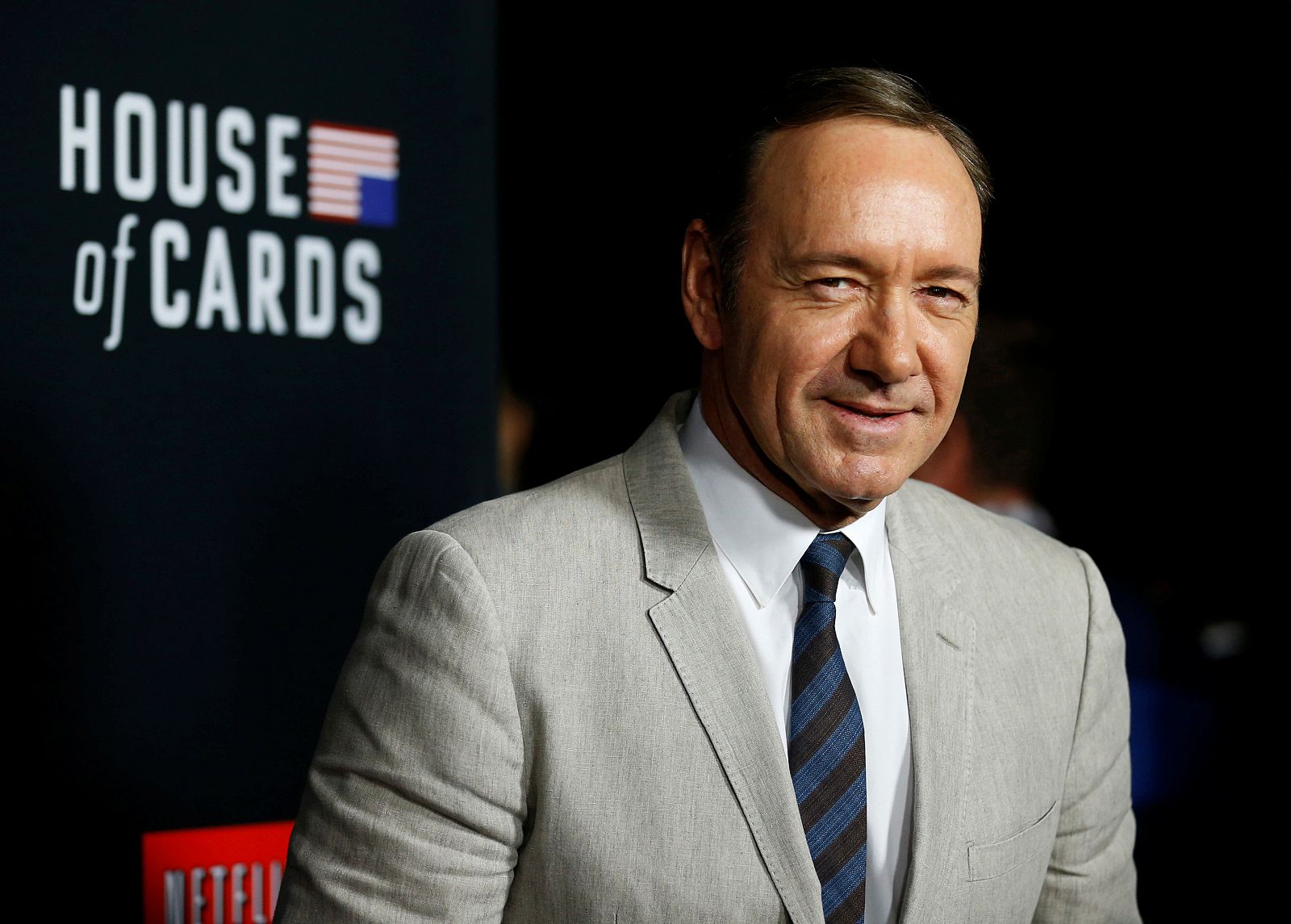 Imagen de archivo del actor Kevin Spacey en el estreno de la temporada de la serie 'House of cards'.