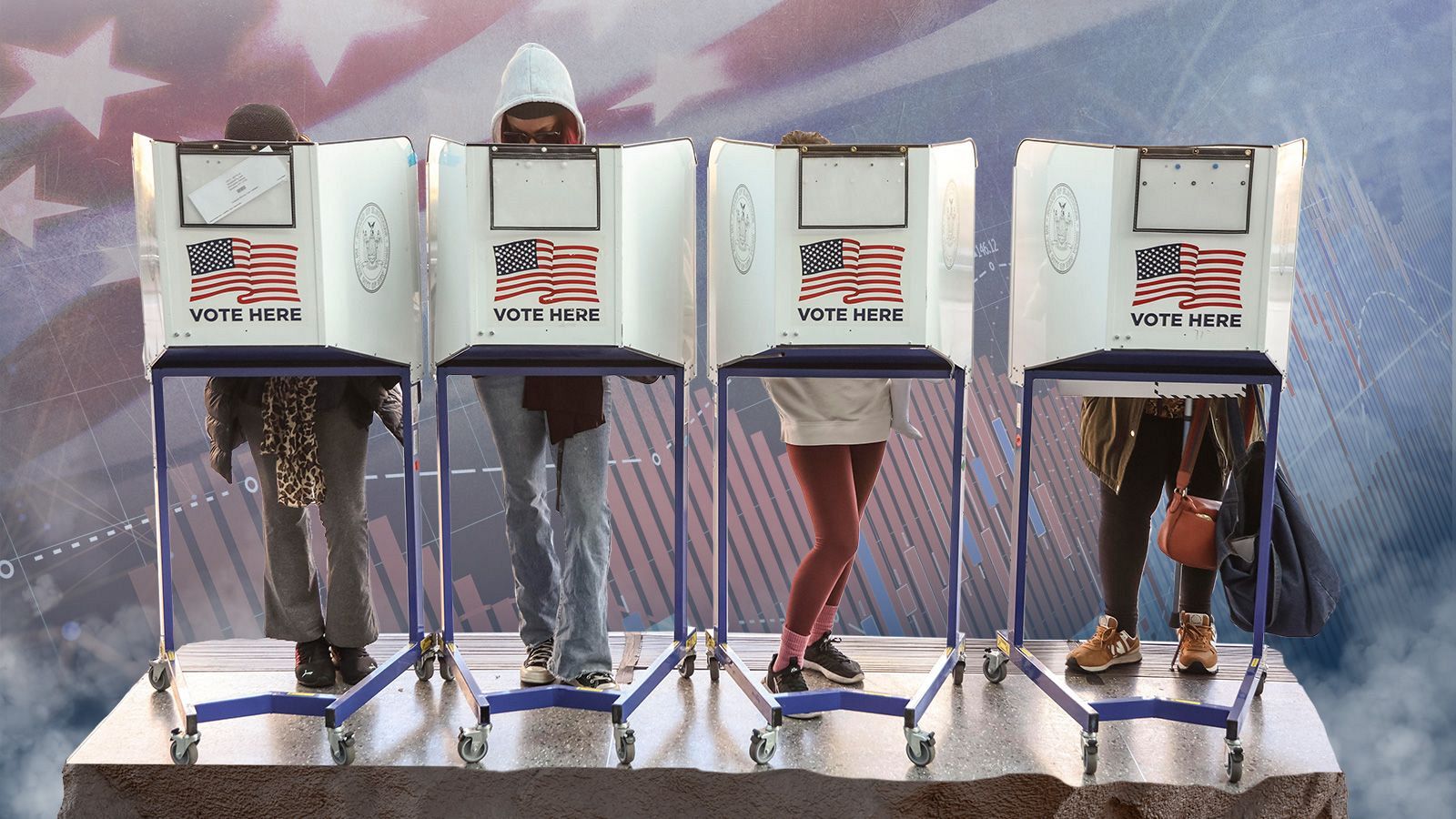 Resultados elecciones EE.UU. 2024: quién ha votado a Kamala Harris y Donald Trump