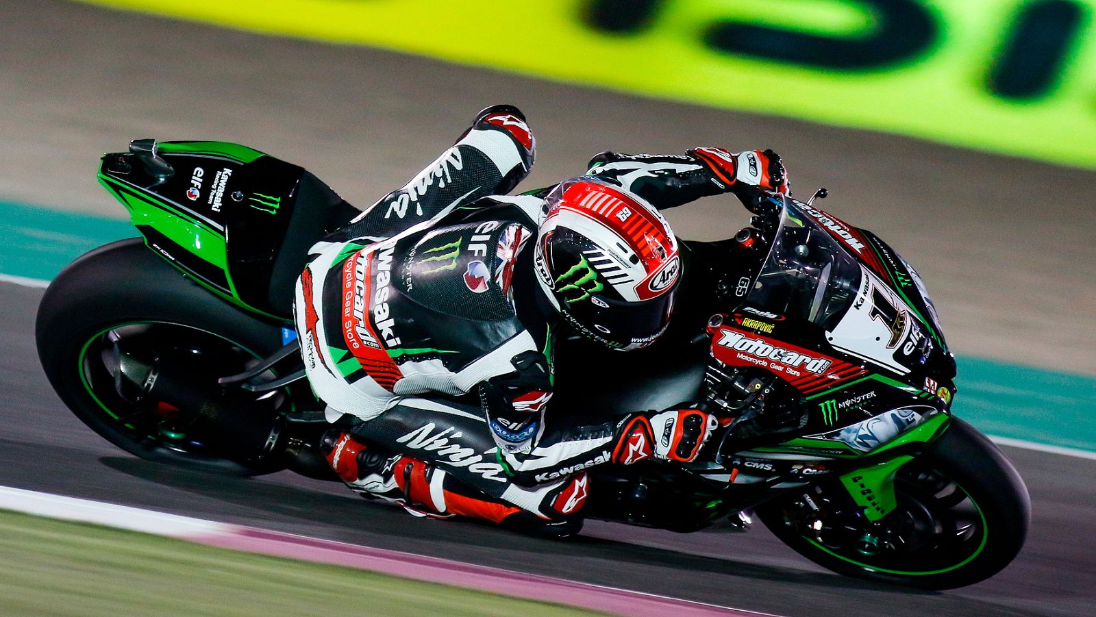 Jonathan Rea, en el GP de Catar