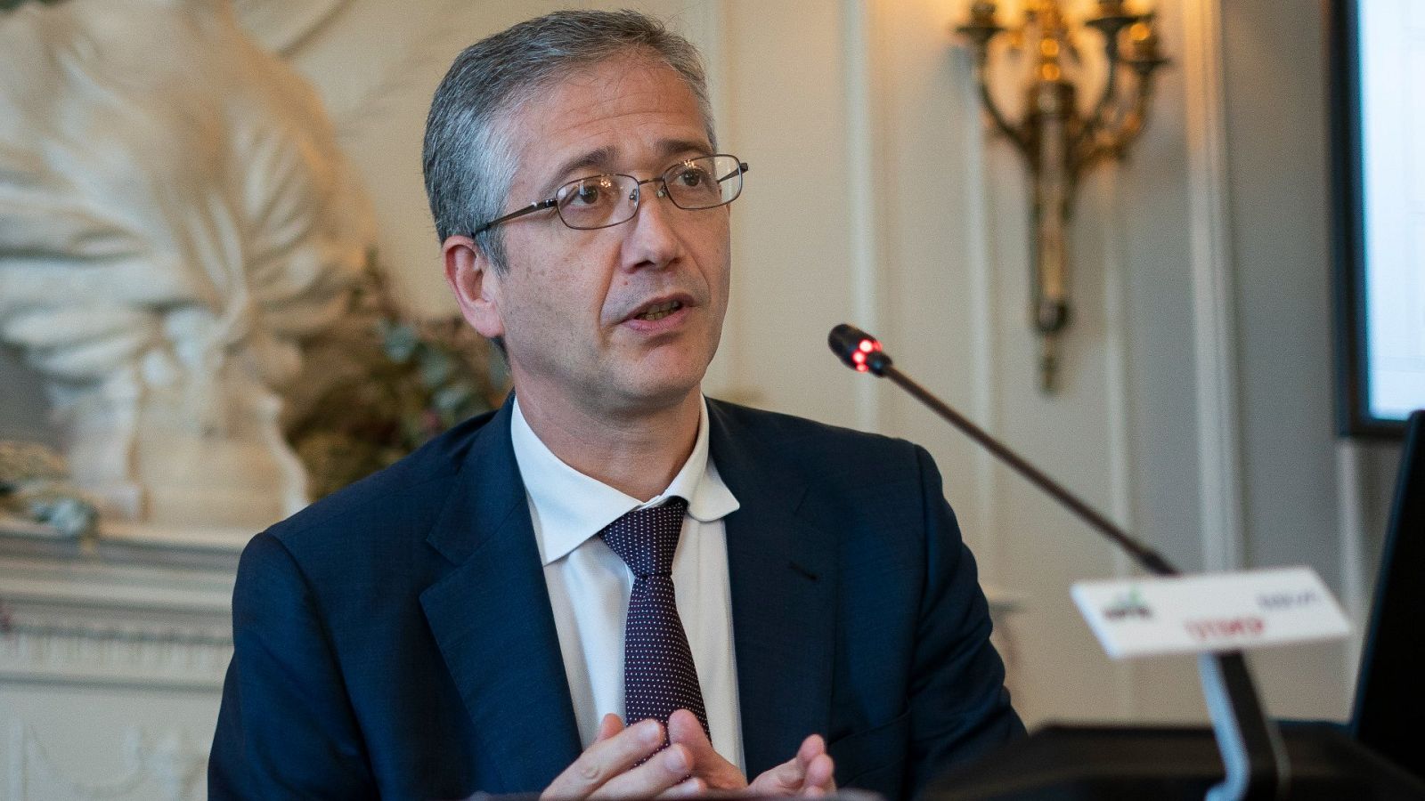 El Gobernador del Banco de España, Pablo Hernández de Cos