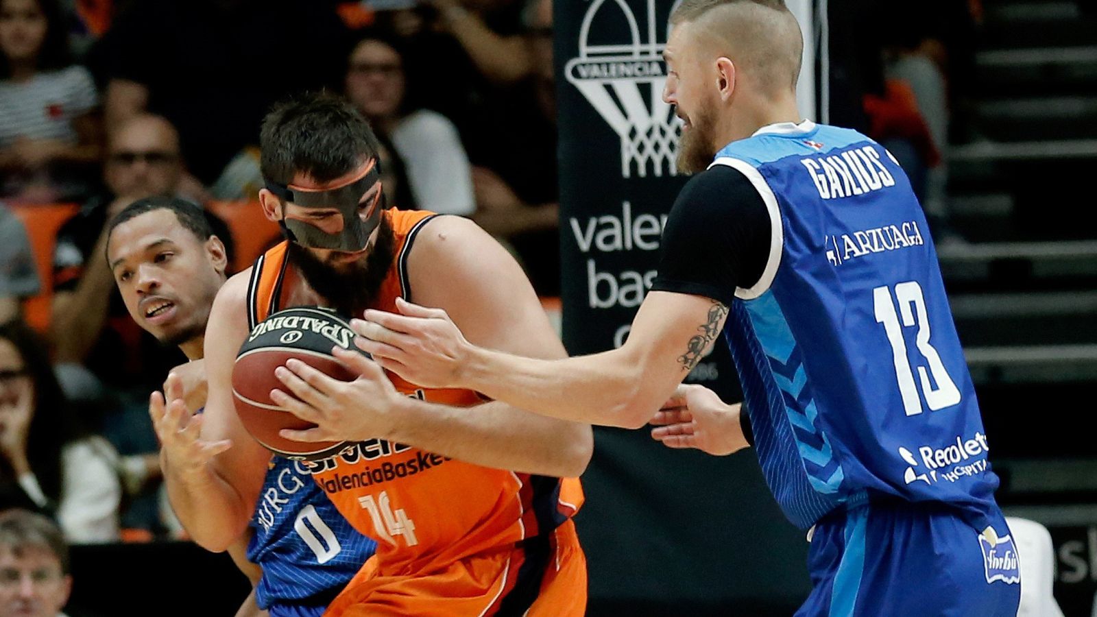 El Valencia Basket vence al San Pablo Burgos por 87-78