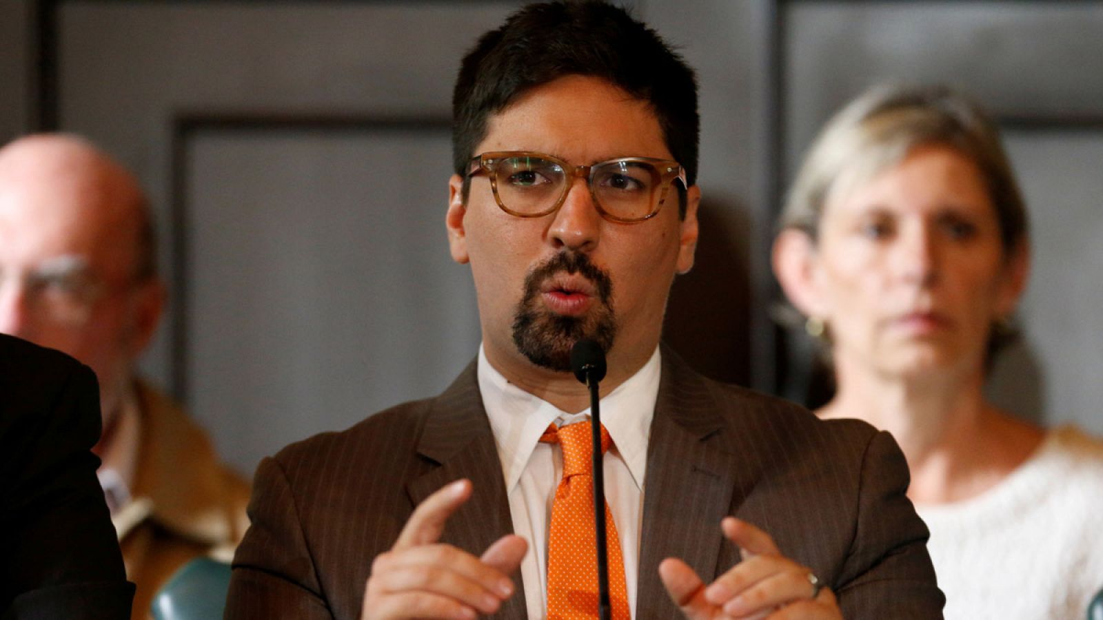 Fotografía de archivo del vicepresidente del Parlamento venezolano, Freddy Guevara