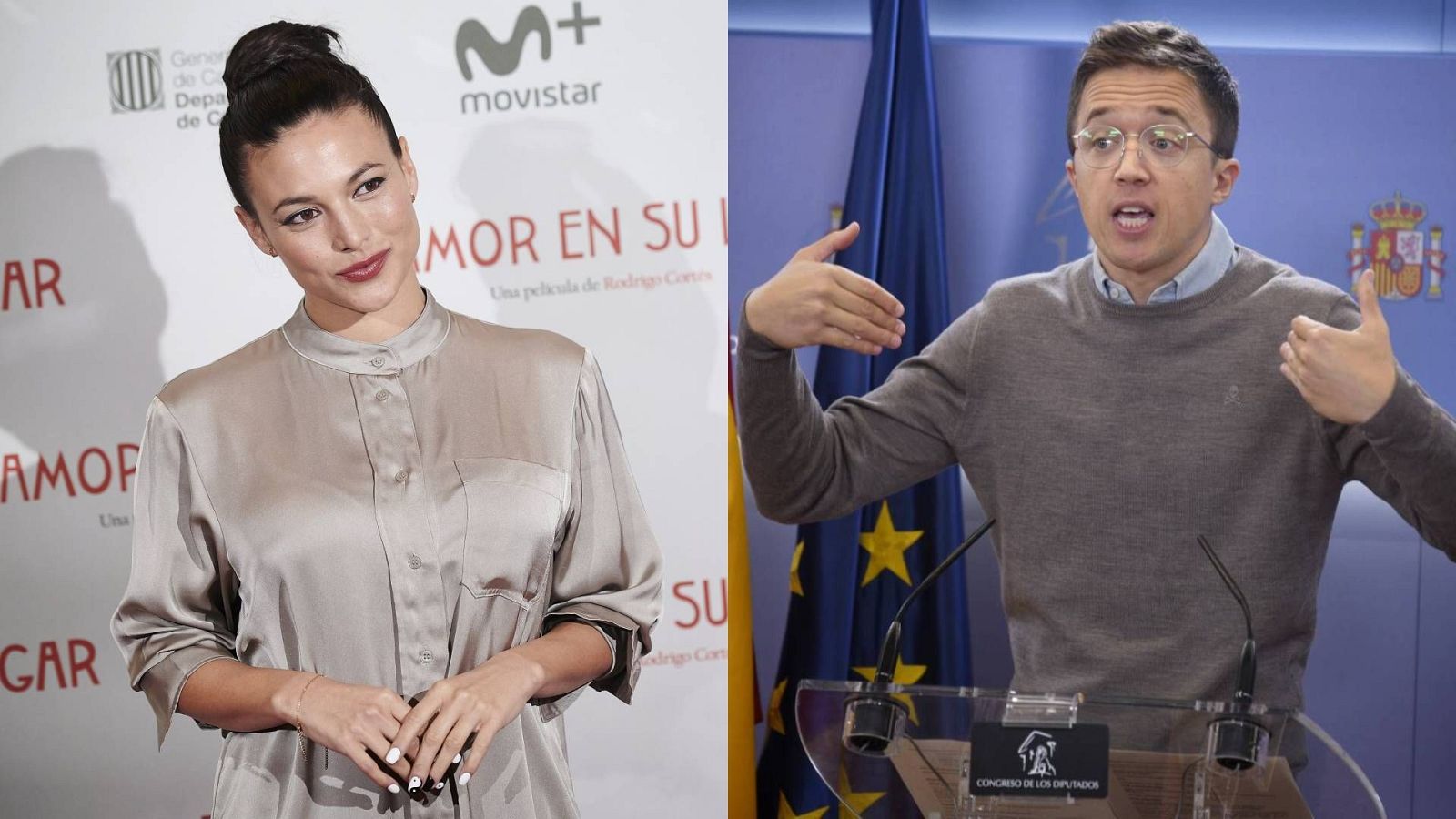 Errejón y Mouliaá en una imagen de archivo