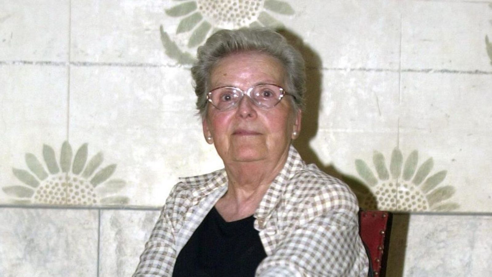 Teresa Pàmies, escritora y periodista, posa para un retrato.