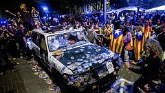 El juez ve violencia en la amenaza de los independentistas de usar la movilización popular que podía ser "incontrolable"