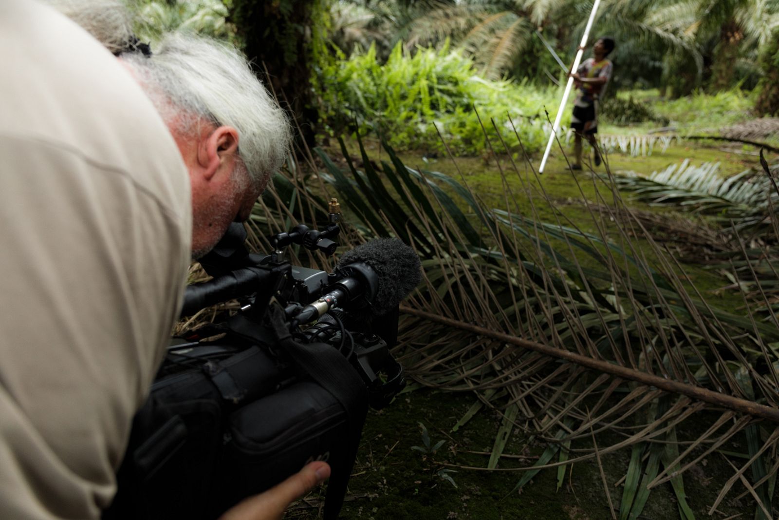 Grabación para En Portada en Borneo