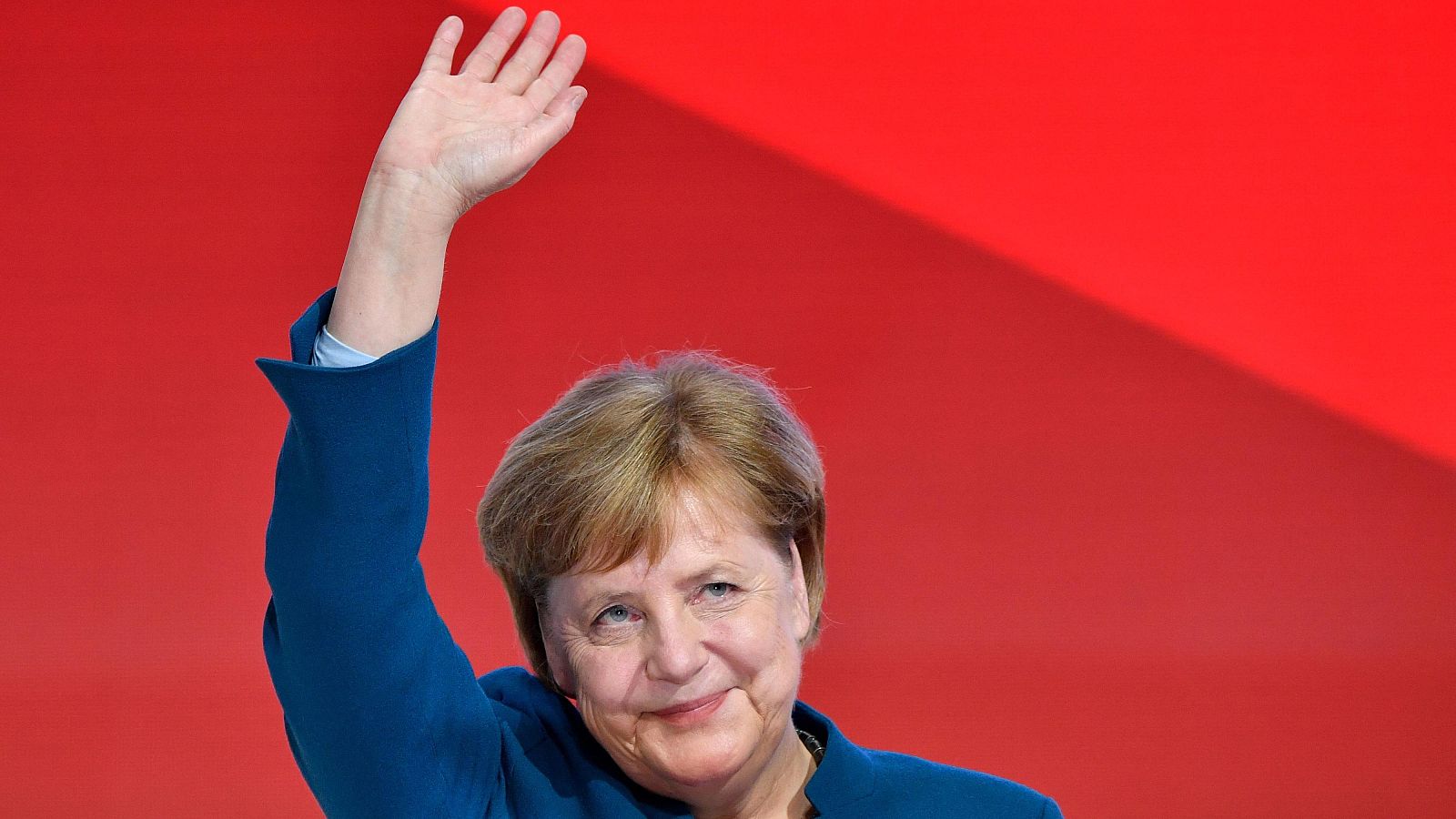 Foto de archivo de 2018 de la entonces canciller alemana y líder de la Unión Cristianodemócrata (CDU), Angela Merkel