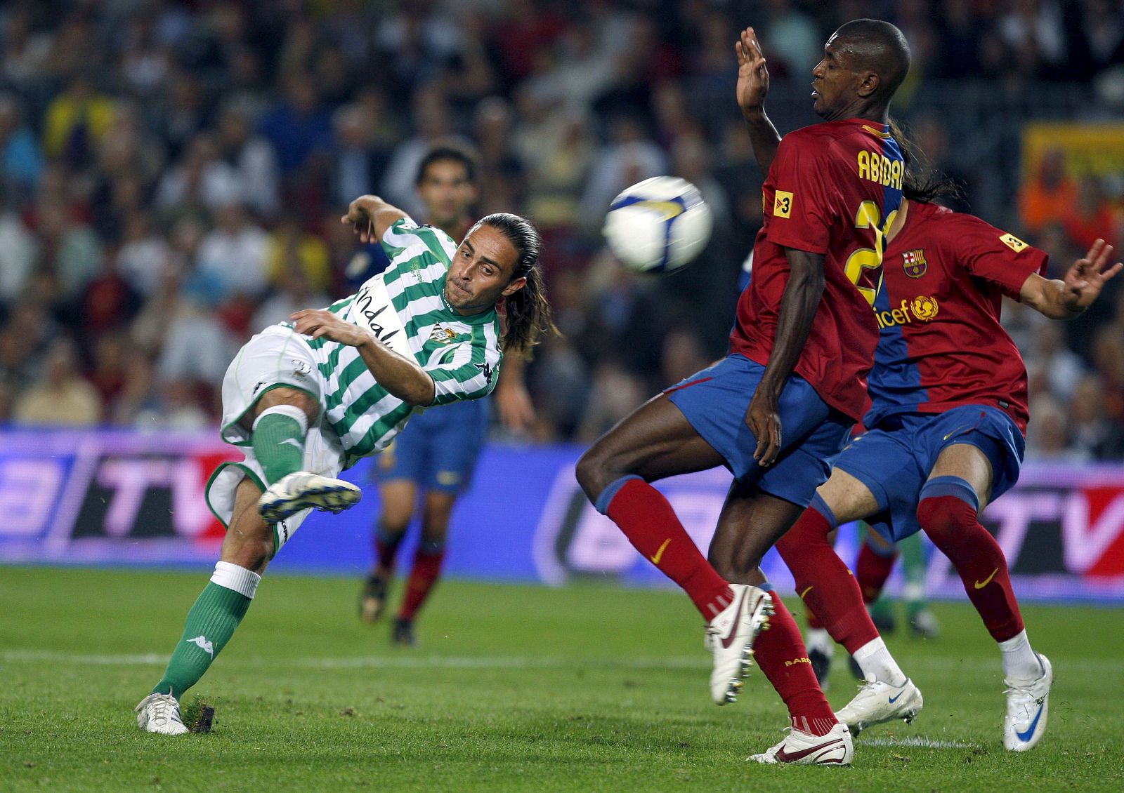 El F.C. Barcelona ha conseguido los tres puntos, ante un Betis que se ha venido a más