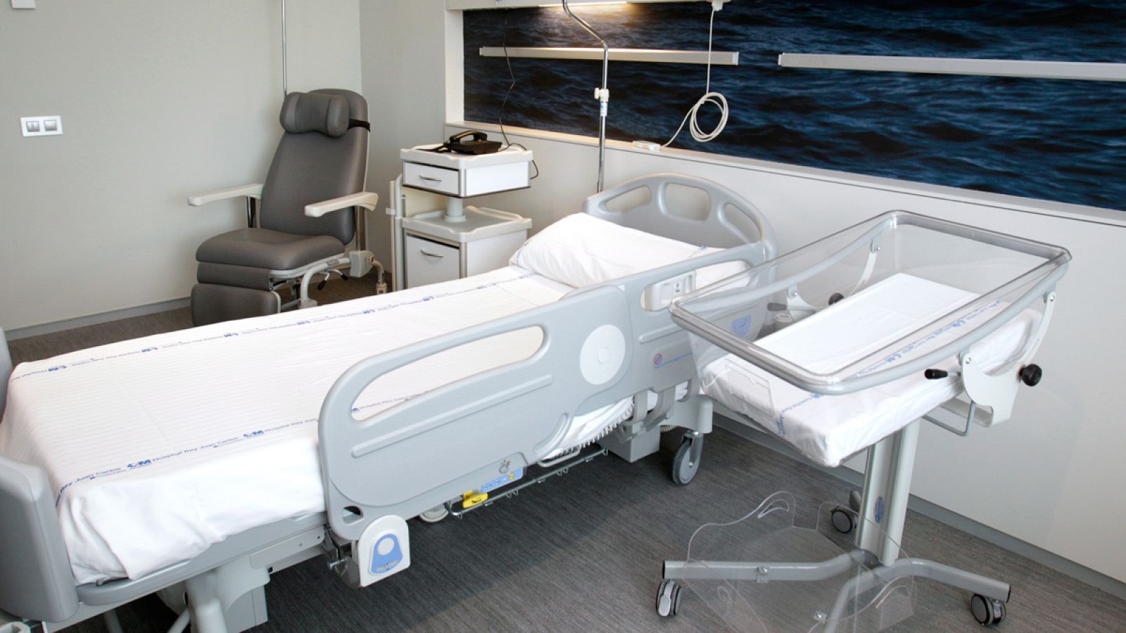 Habitación del Hospital Rey Juan Carlos de Móstoles