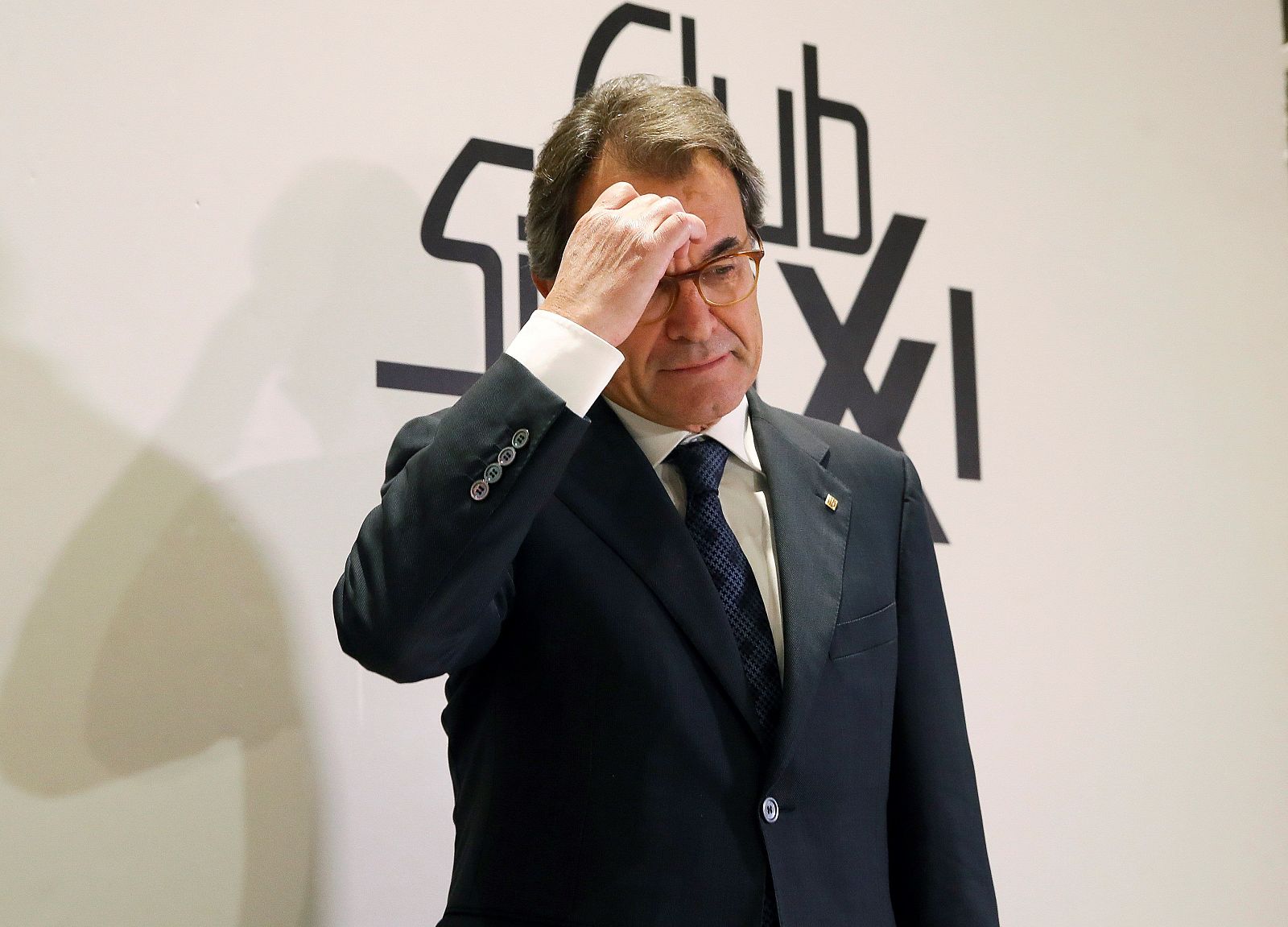 Artur Mas, en un coloquio sobre Cataluña