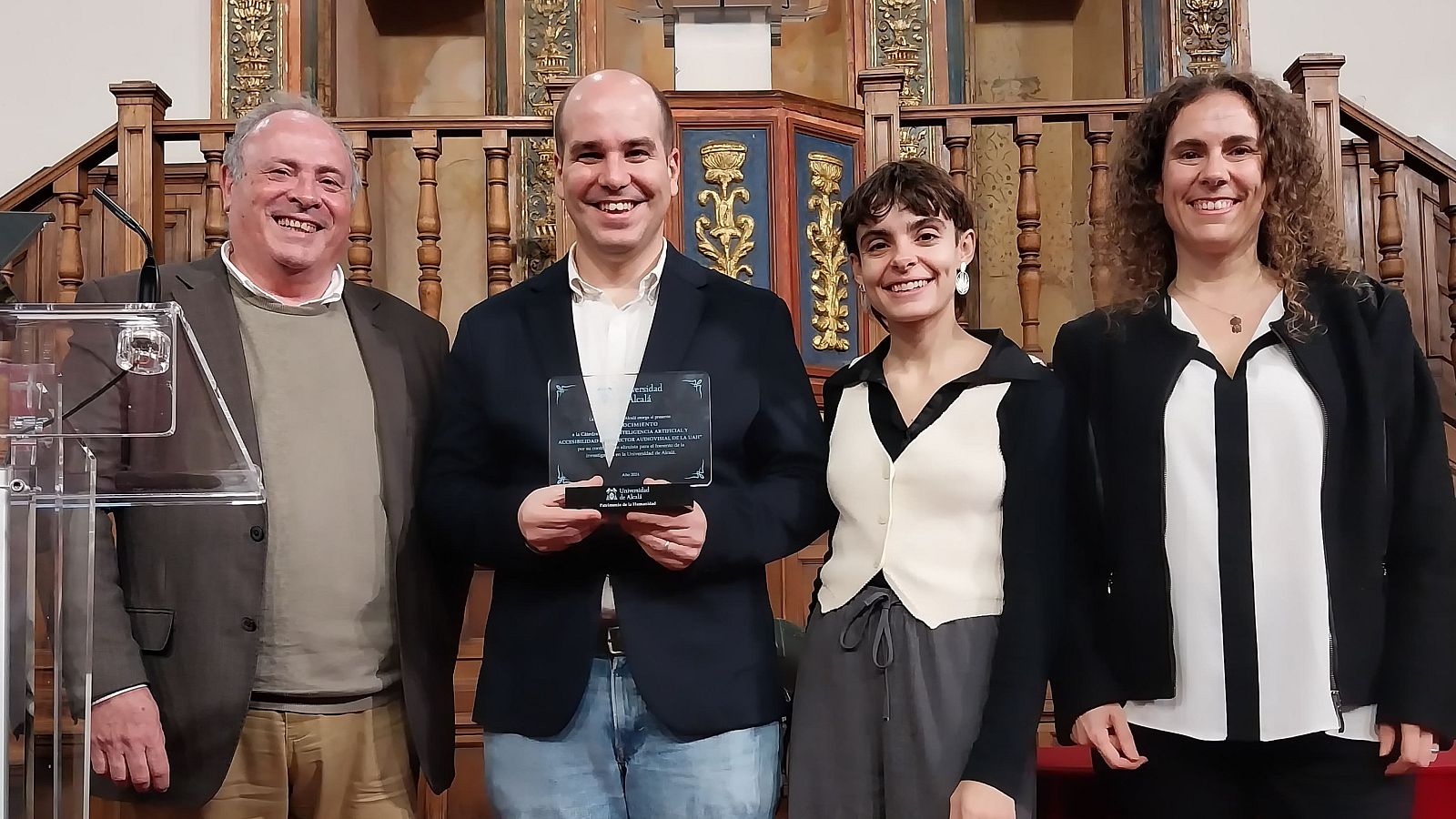 Reconocimiento de la Universidad de Alcalá de Henares a la Cátedra RTVE-UAH