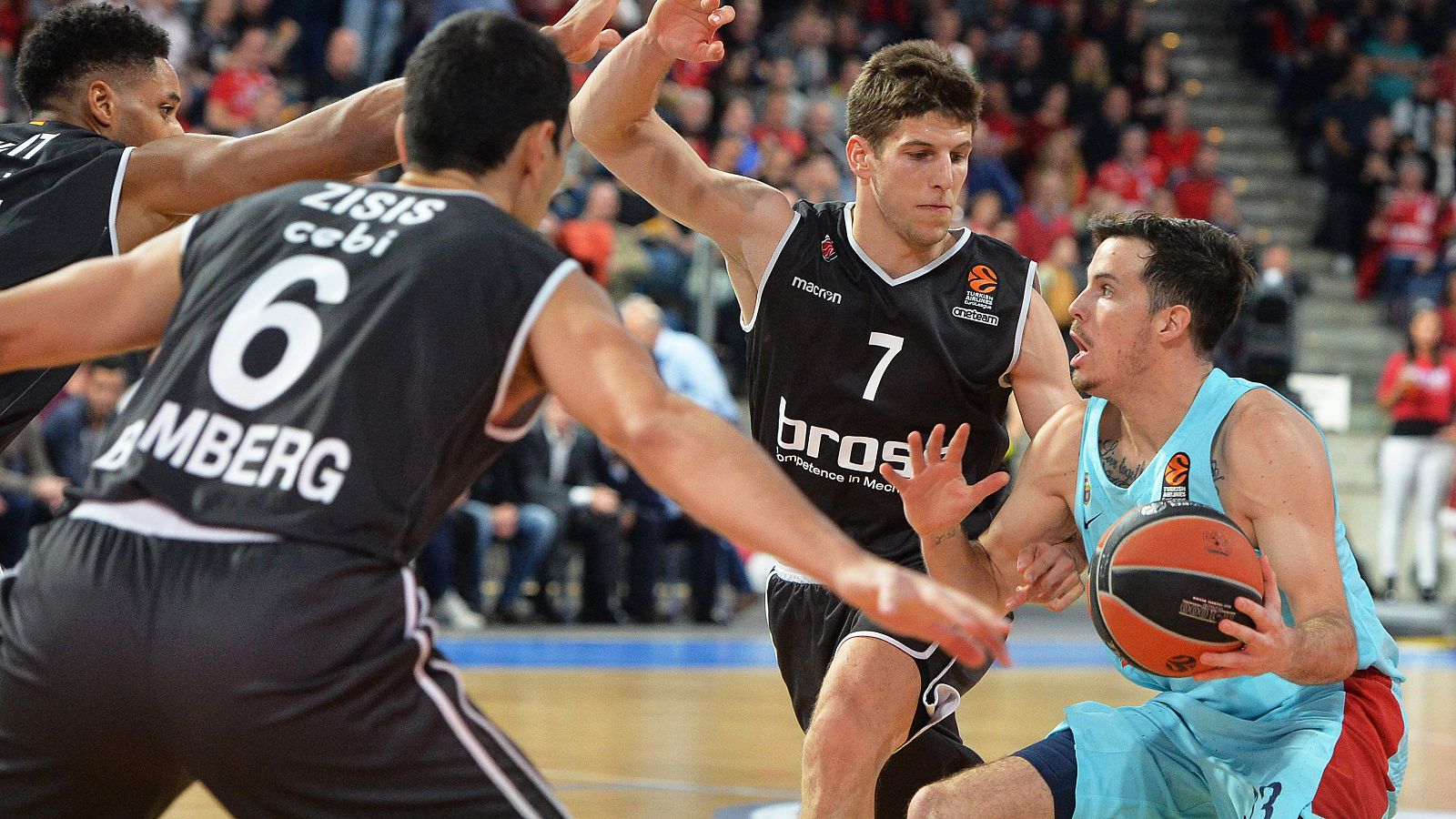 Brose Bamberg vs FC Barcelona Lassa