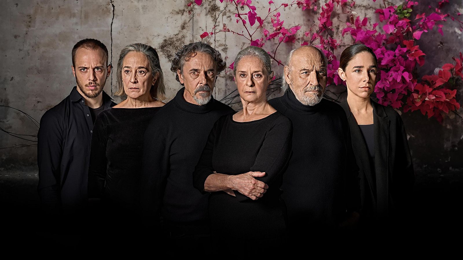 Elenco de 'Todos pájaros'.