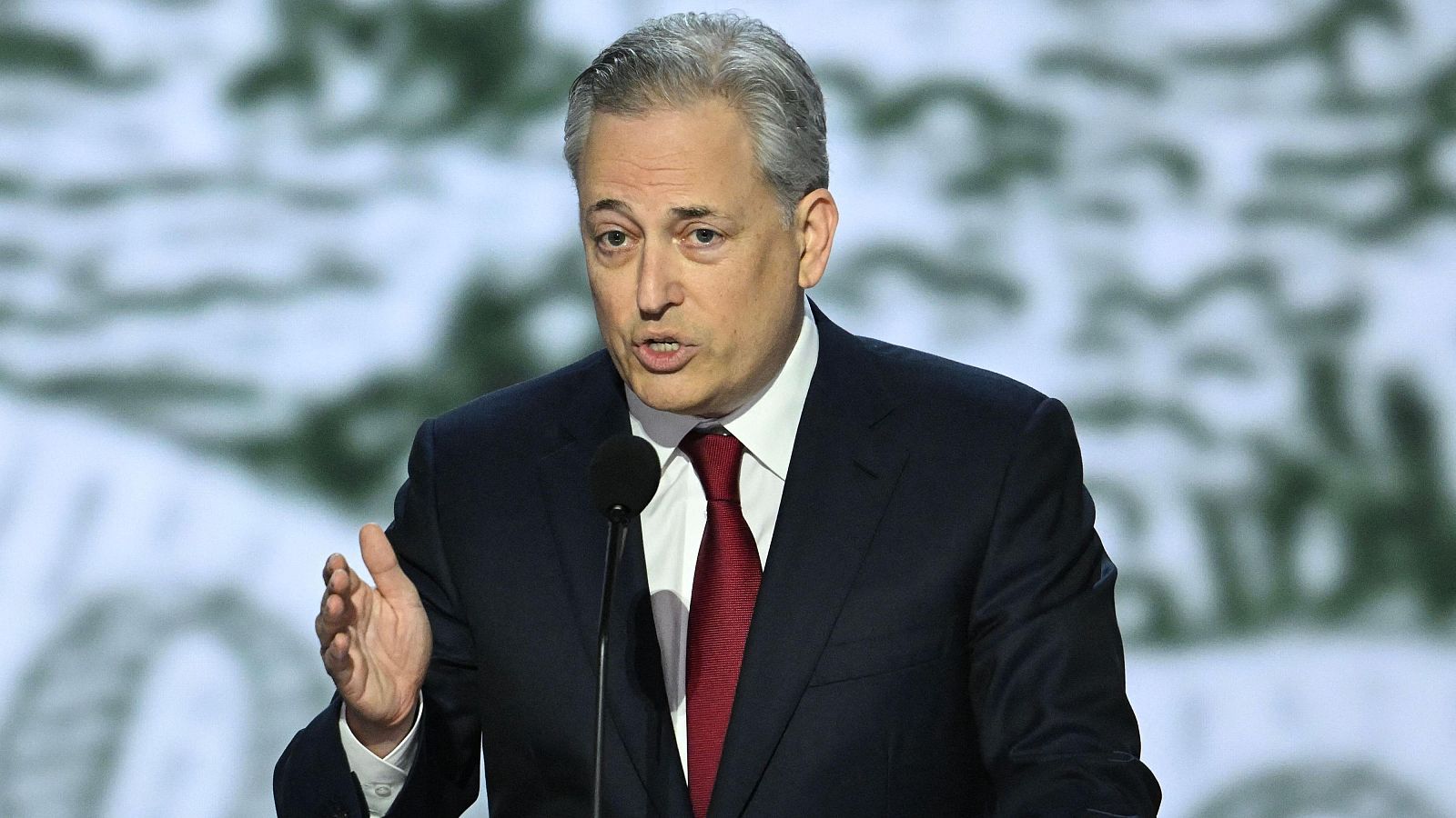 El exejecutivo de PayPal David Sacks durante la Convención Nacional Republicana en Wisconsin, EE.UU.