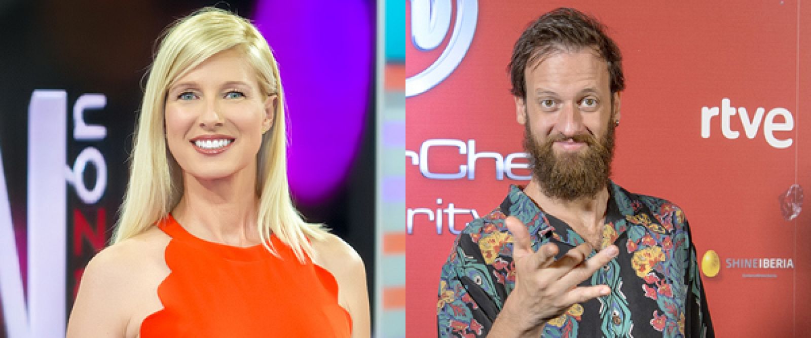 Anne Igartiburu y Edu Soto