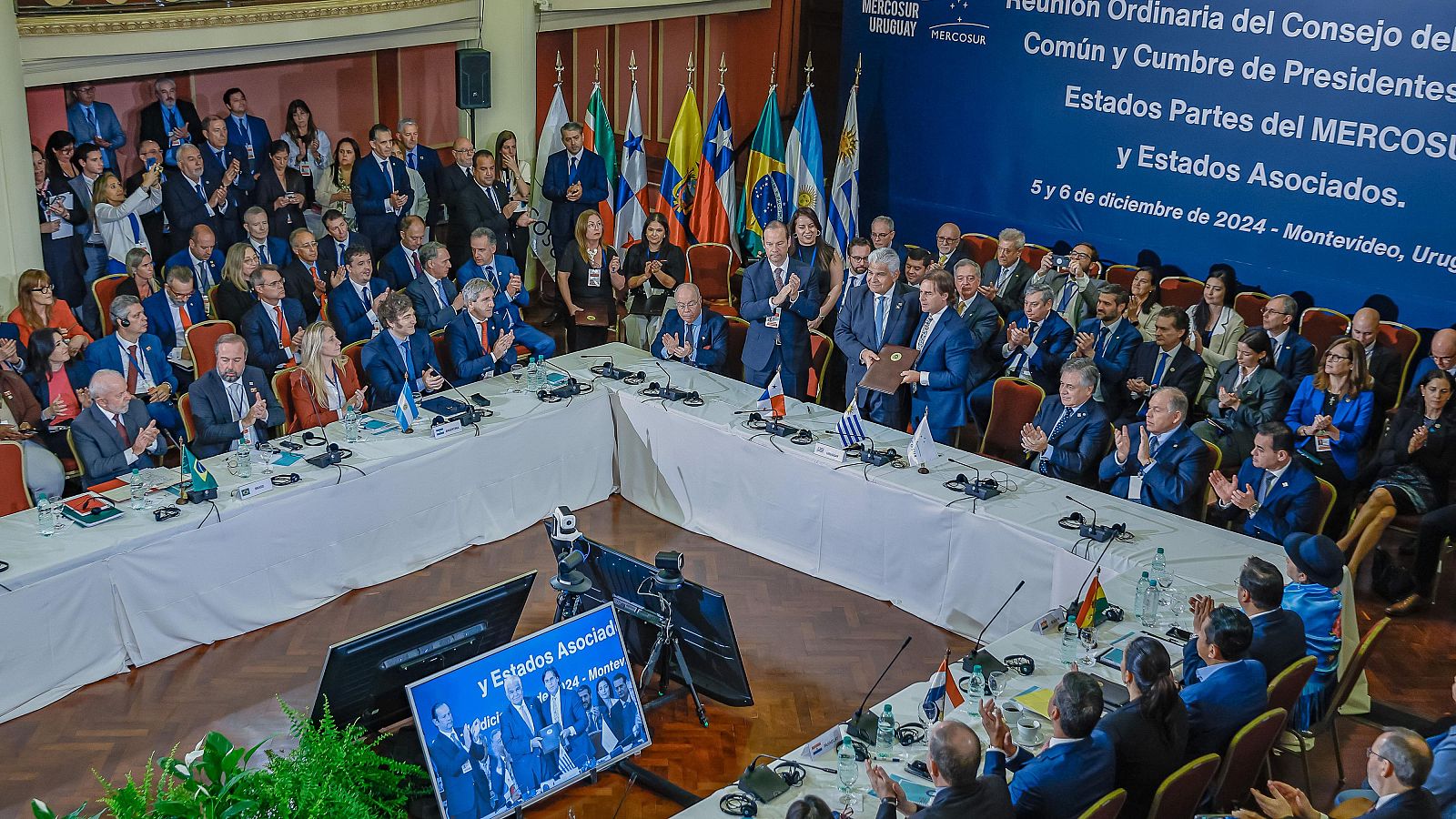 La Comisión Europea y Mercosur anuncian el acuerdo UE-Mercosur para crear una zona de libre comercio