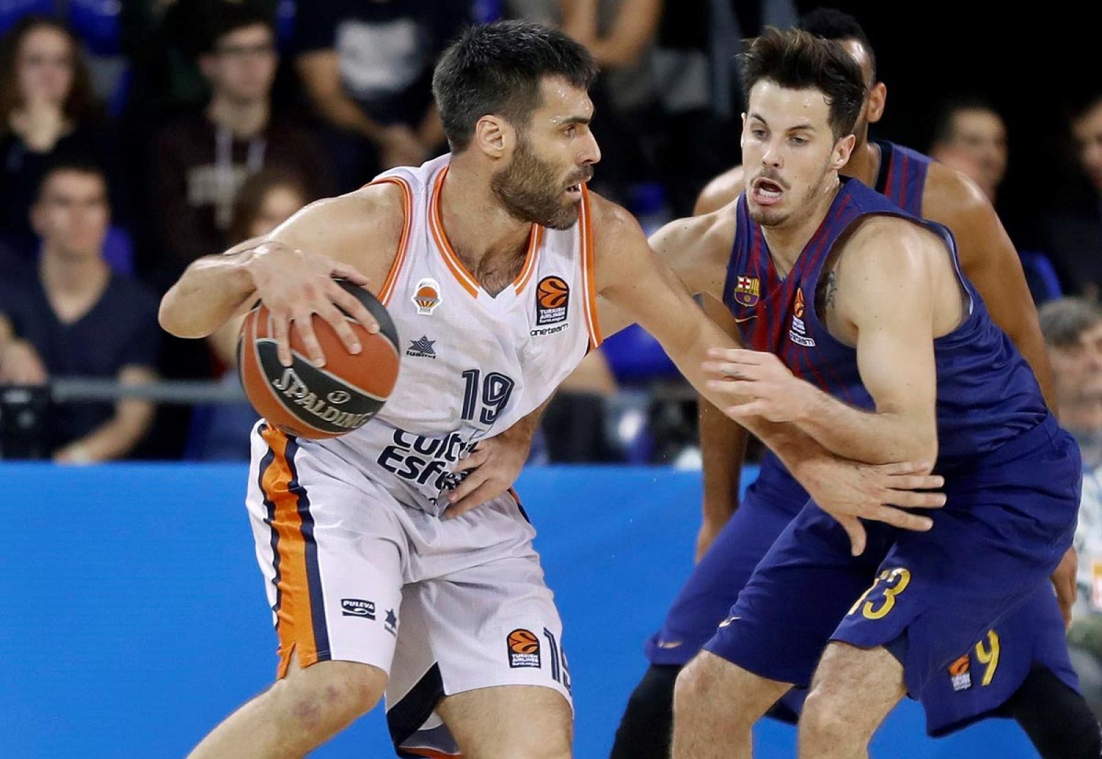 El Valencia ha caído ante el Barça en el Palau.