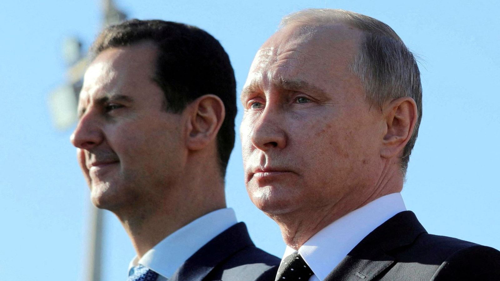 Conflicto en Siria: Bachar al Asad y Vladímir Putin en 2017