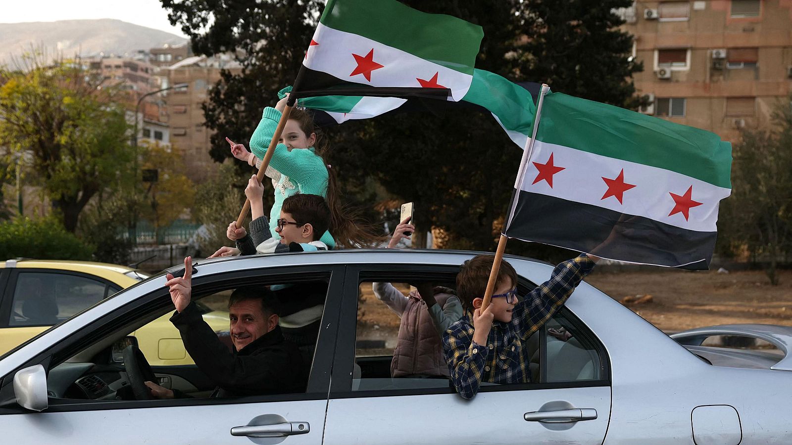 Siria: celebraciones de la caída de Bachar al Asad en Damasco