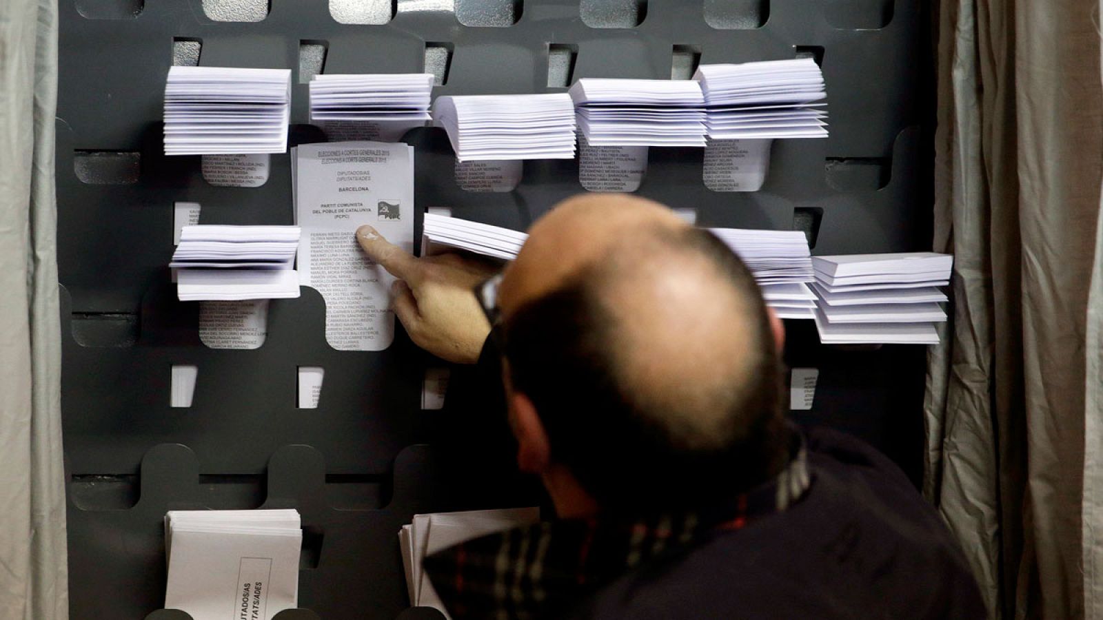 Imagen de archivo de las autonómicas de 2015 en Cataluña