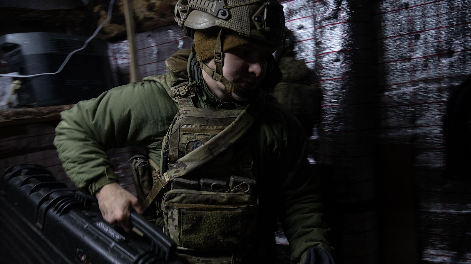 Un soldado ucraniano en el frente de Toretsk, en la región de Donetsk