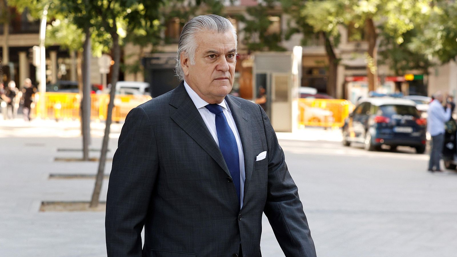 El extesorero del PP Luis Bárcenas, en la Audiencia Nacional, en una imagen de archivo