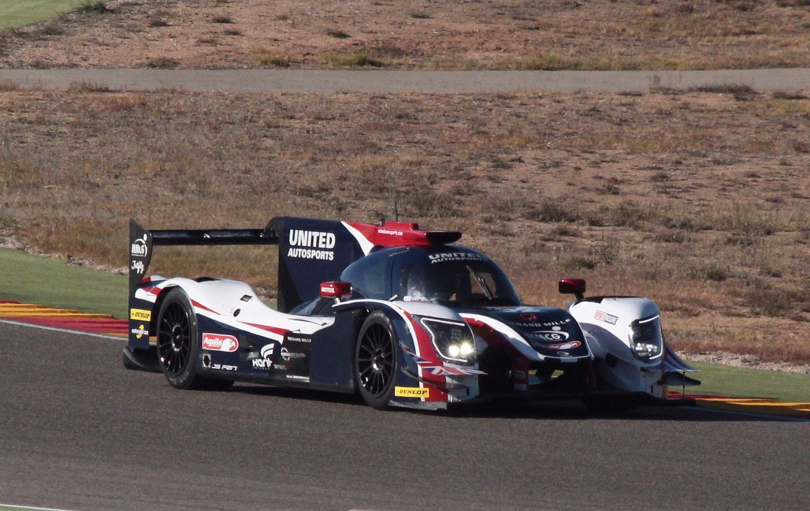 Imagen del Ligier JS P217 (United Autosports) con el que competirá Alonso en las 24 horas de Daytona los próximos 27 y 28 de enero.