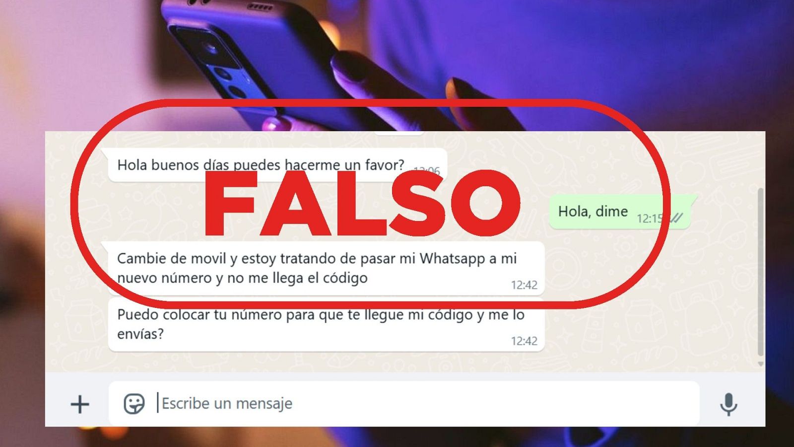 Vuelve la estafa de los seis dígitos de WhatsApp