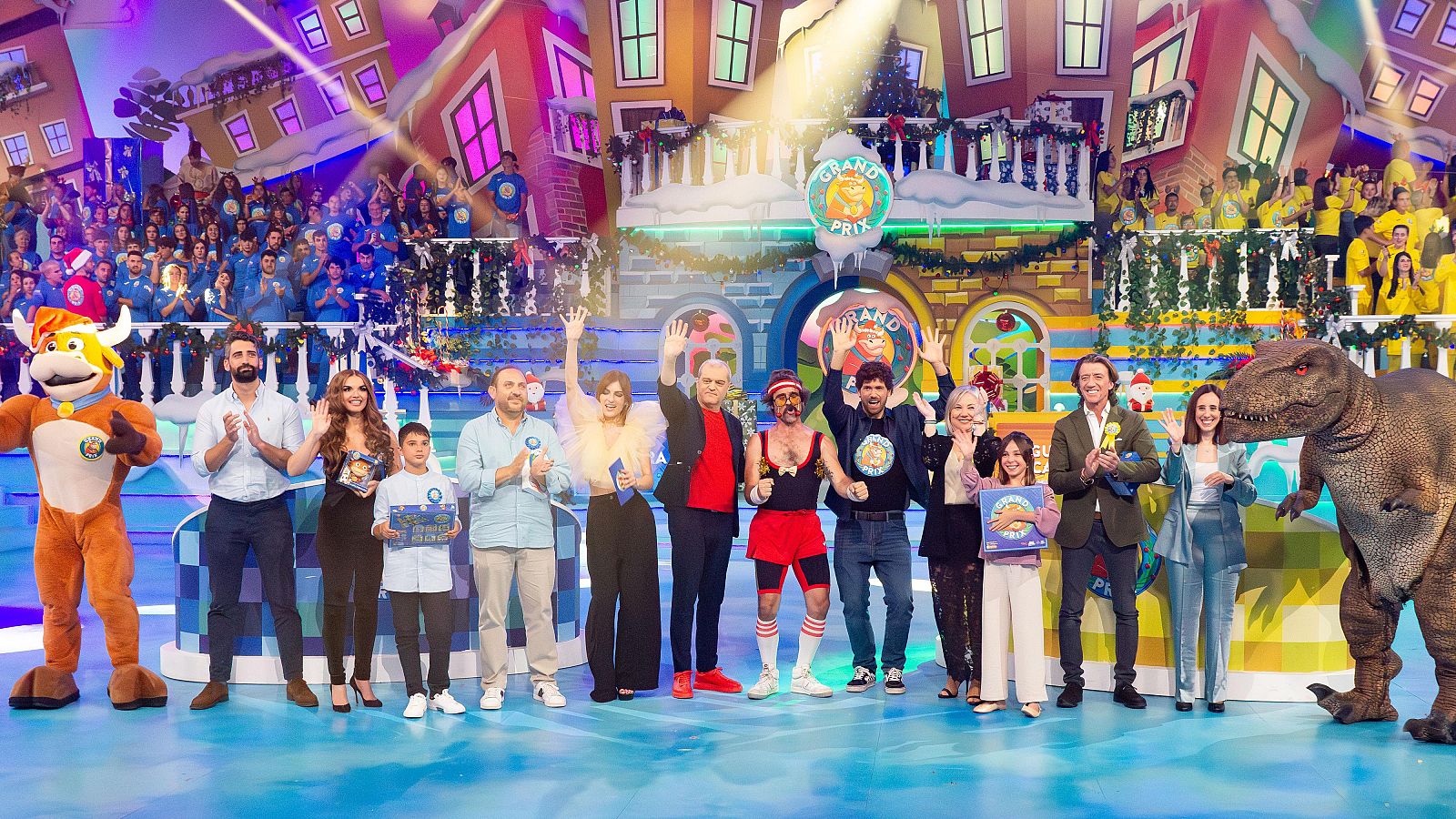 Foto final protagonistas de segunda semifinal del Grand Prix Navidad 2024