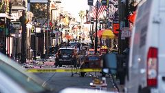 Al menos 15 muertos y 35 heridos en un atropello múltiple en Nueva Orleans que el FBI investiga como un ataque terrorista
