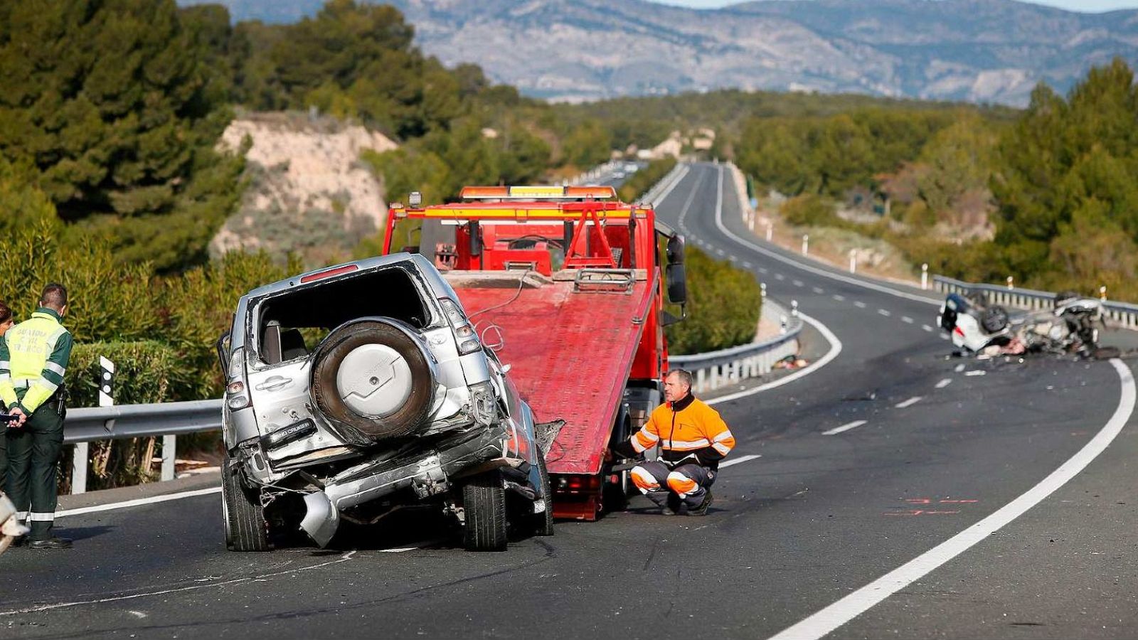 Accident de trànsit de dos vehícles a les Terres de l'Ebre