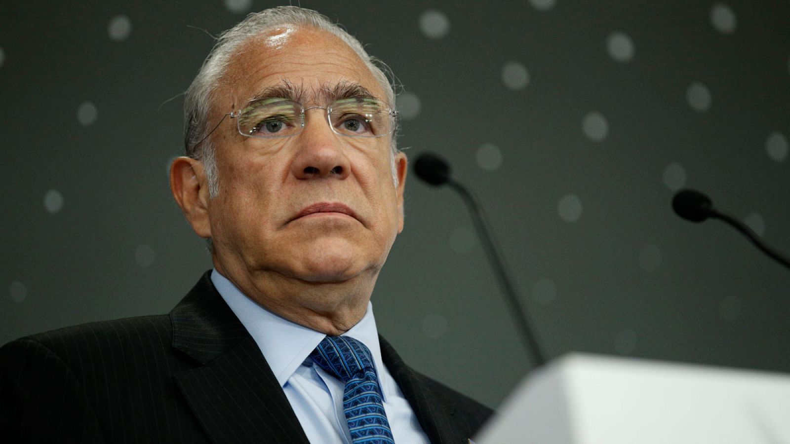 El secretario general de la OCDE, Ángel Gurría