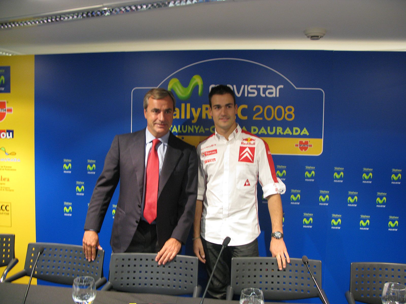 Carlos Sainz y Dani Sordo