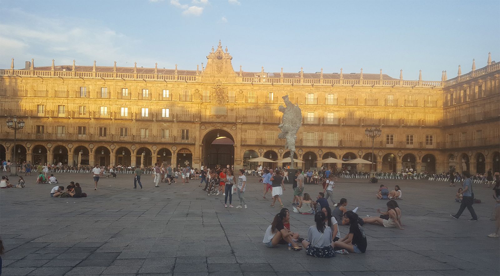 La Plaza Mayor es una de las "postales" más reconocibles de Salamanca