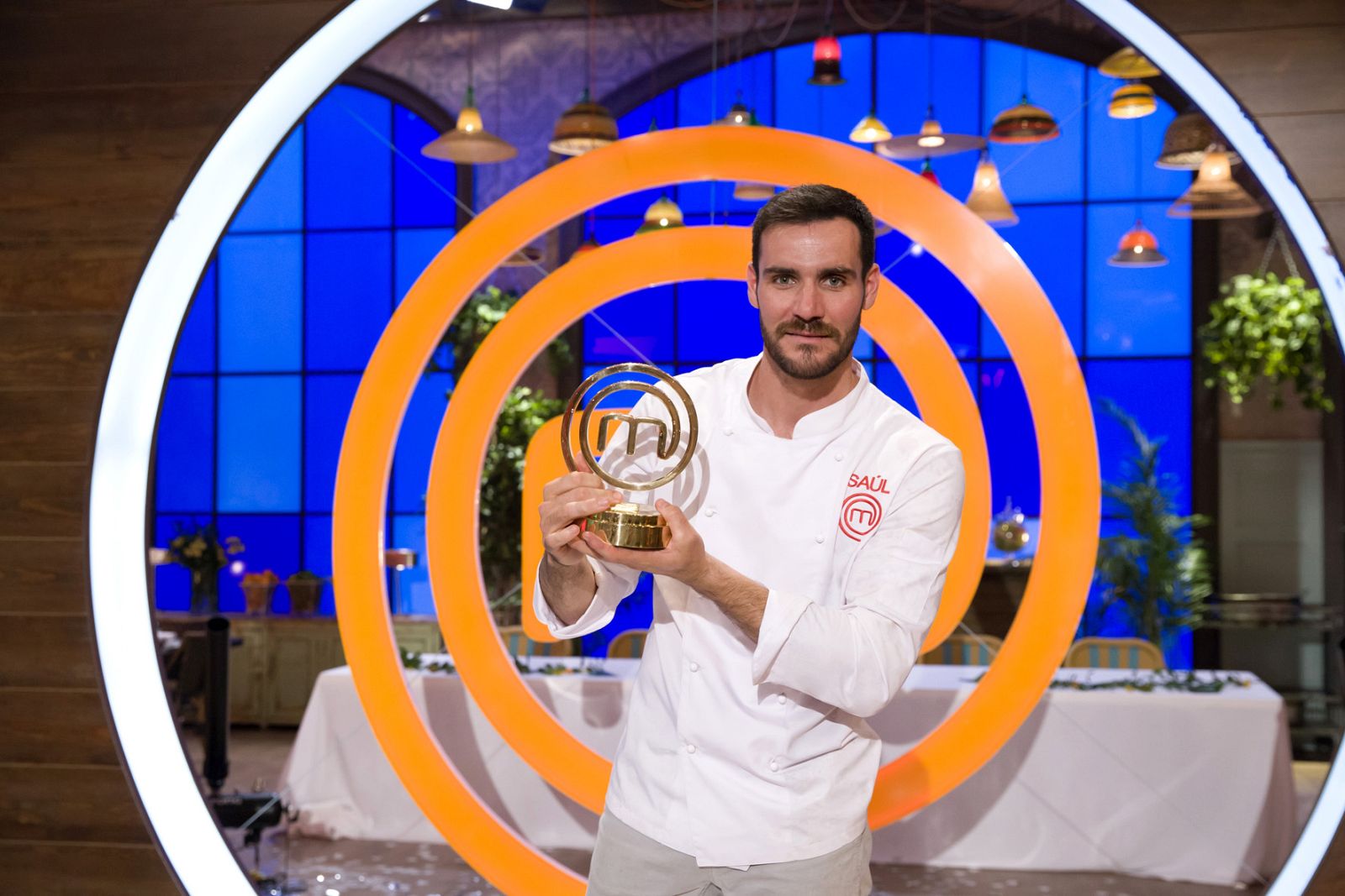 Saul Craviotto, ganador de la segunda edición de Master Chef Celebrity