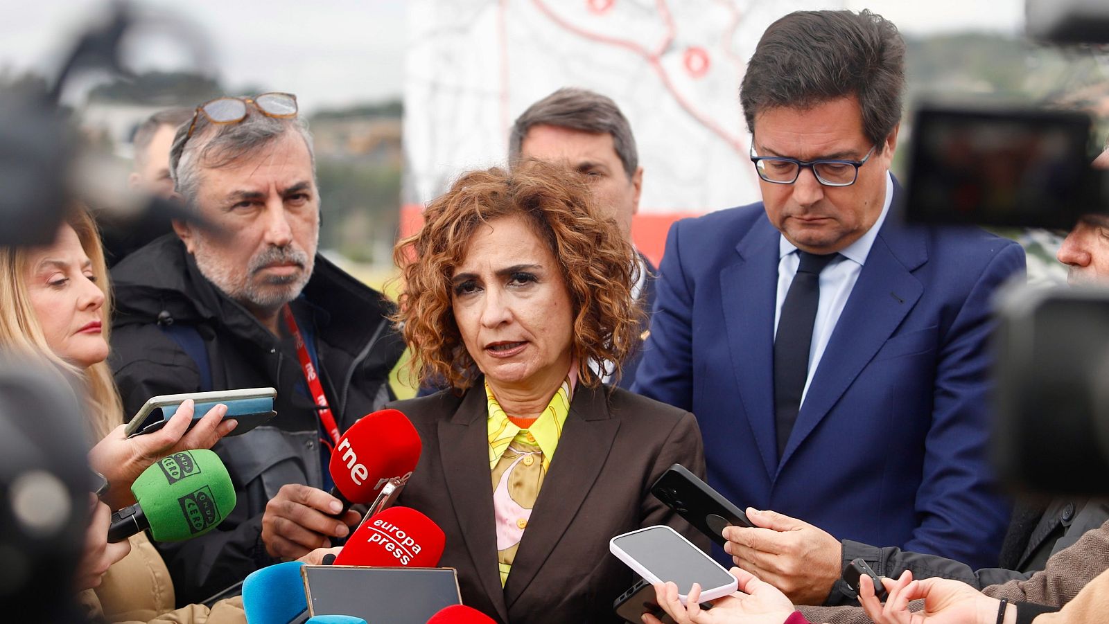 La vicepresidenta primera del Gobierno y ministra Hacienda, María Jesús Montero.