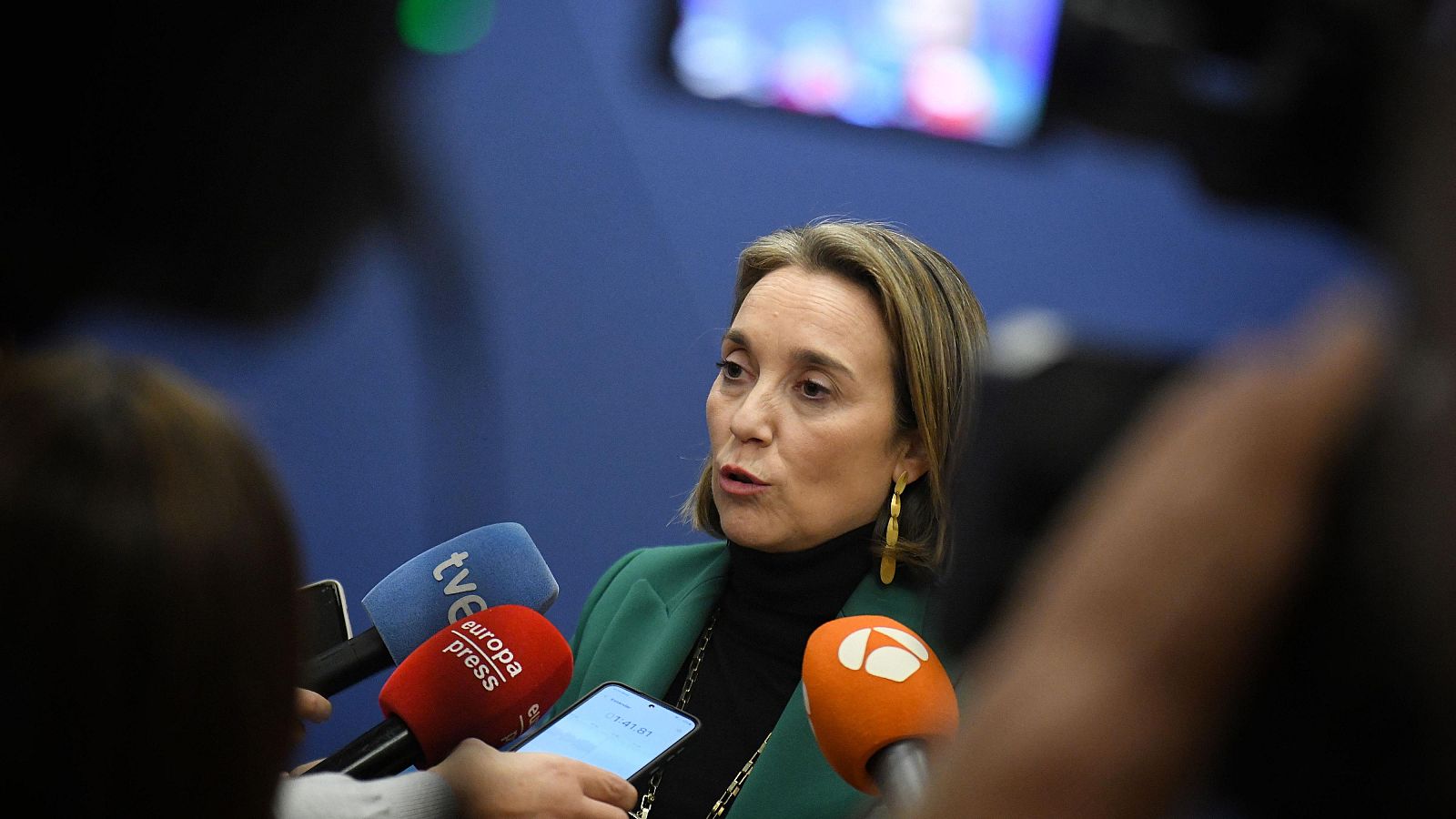 La secretaria general del PP, Cuca Gamarra.