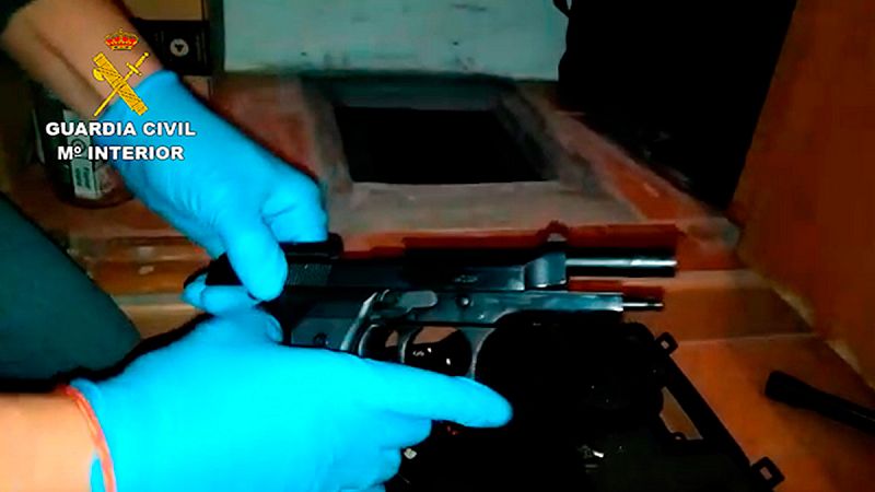 Veinticinco detenidos y 17 investigados en una operación contra el tráfico de armas