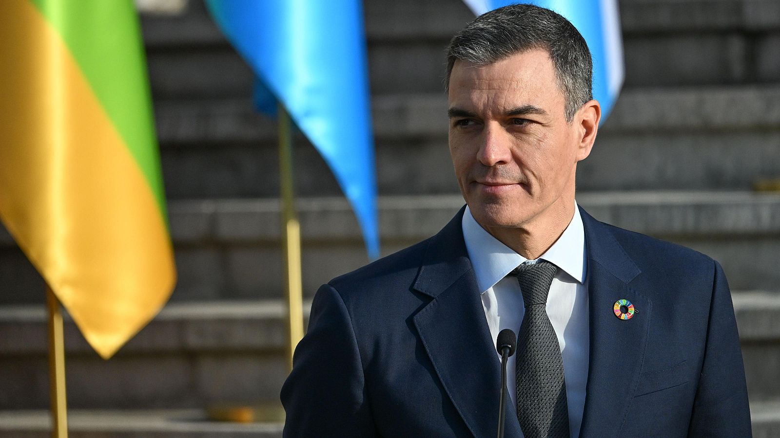 El presidente del Gobierno, Pedro Sánchez