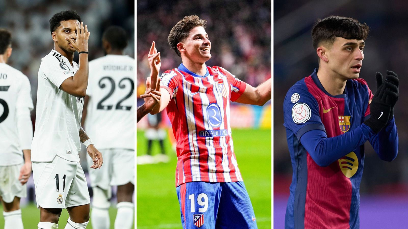 Julián y Rodrigo, brújulas hacia un liderato cuyo norte busca Pedri para el Barcelona