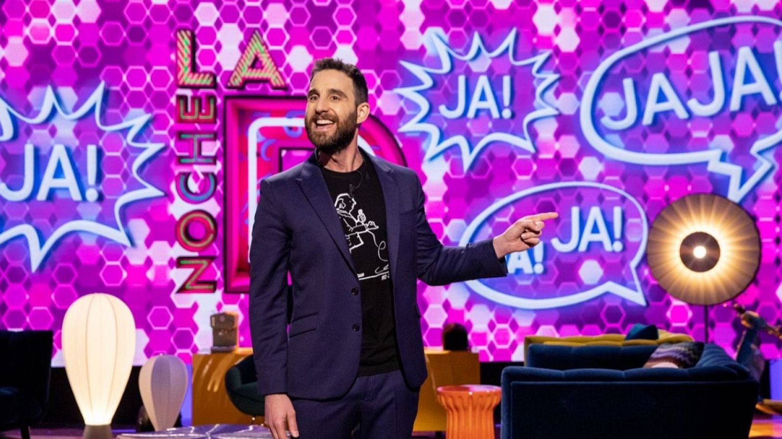 Dani Rovira presentando 'La noche D'