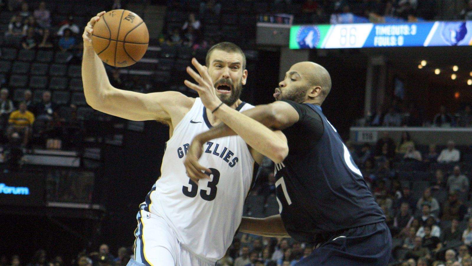 Marc Gasol anota 21 puntos en la victoria de los Grizzllies ante los timberwolves