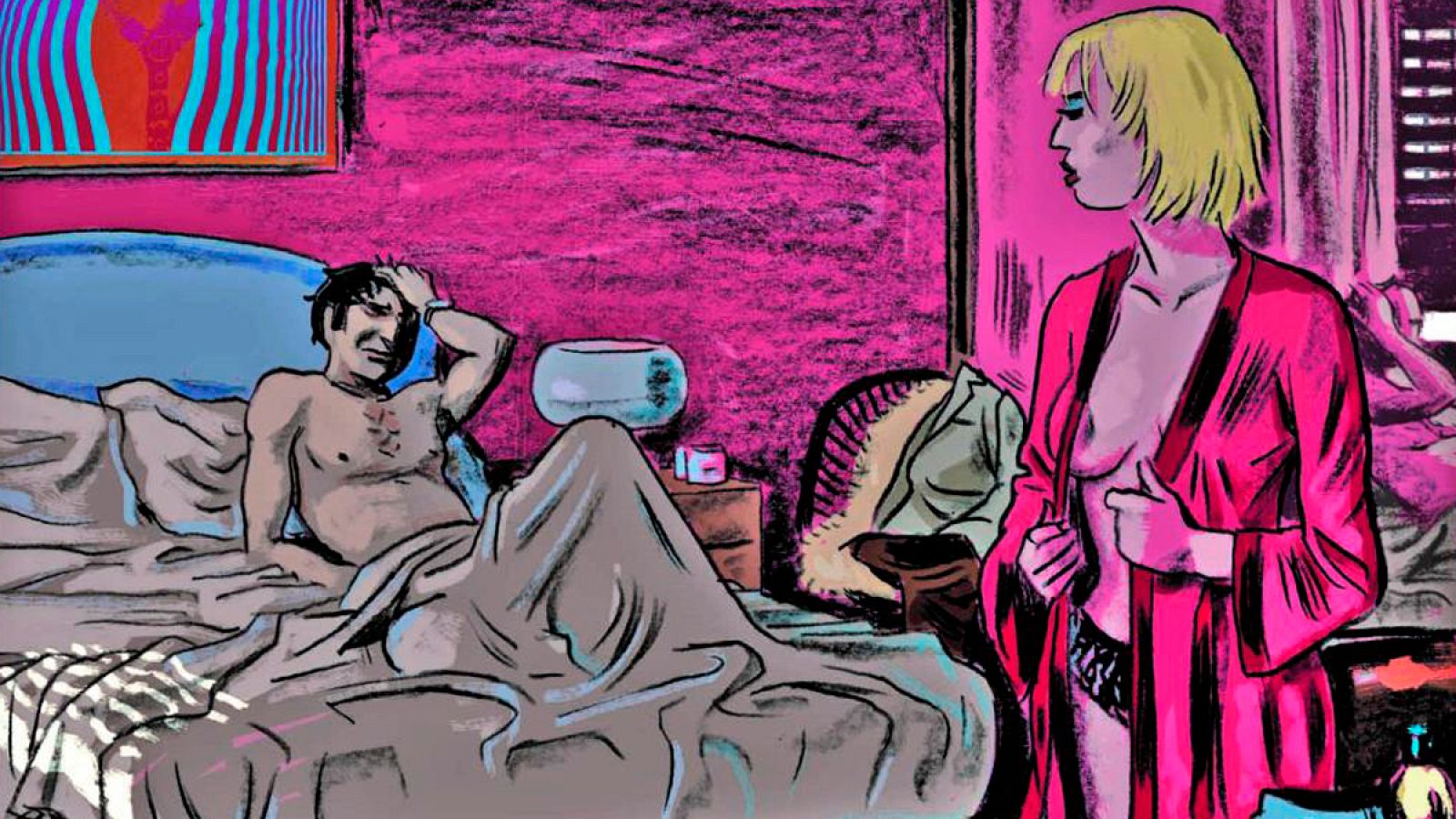 Viñeta de 'Carvalho. Tatuaje'