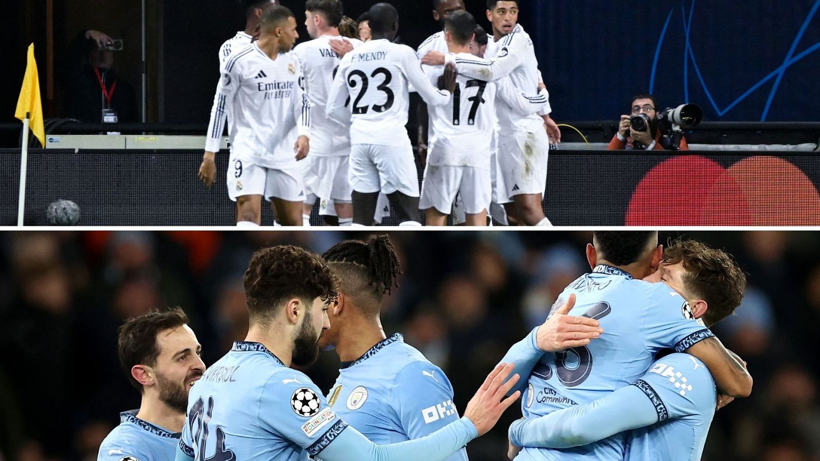 Posible Real Madrid - City en el playoff de Champions League