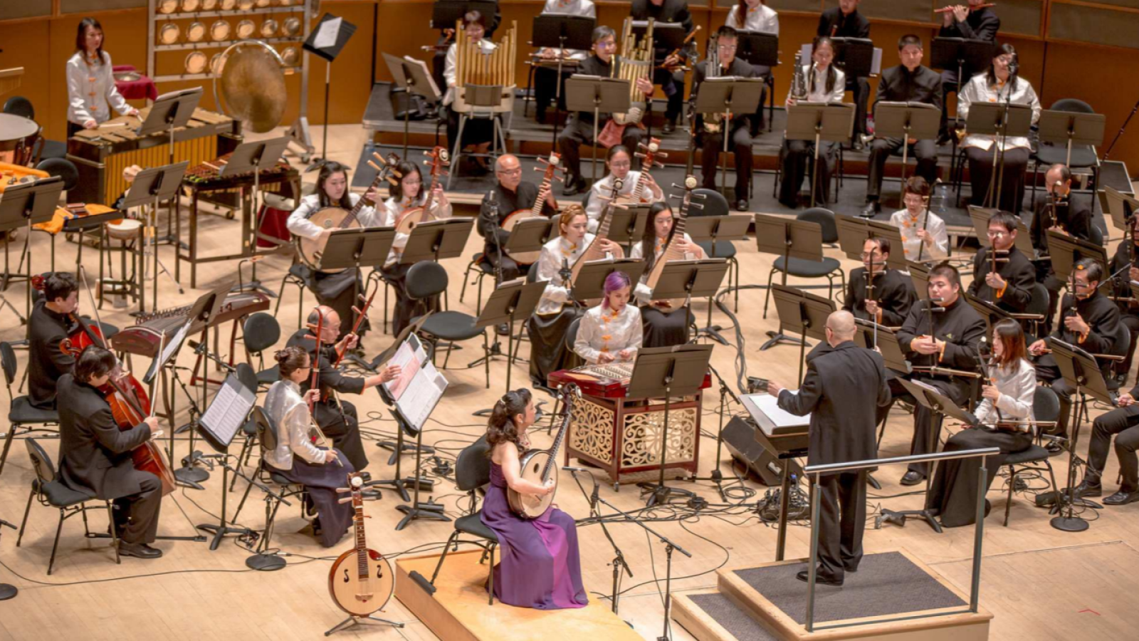 La orquesta china y sus instrumentos