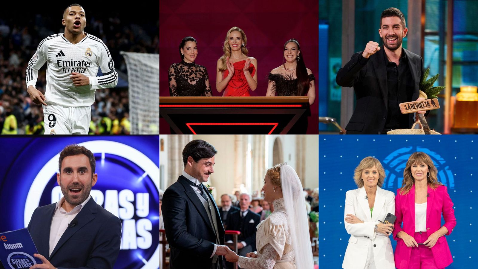 Los grandes protagonistas de las audiencias de enero en RTVE