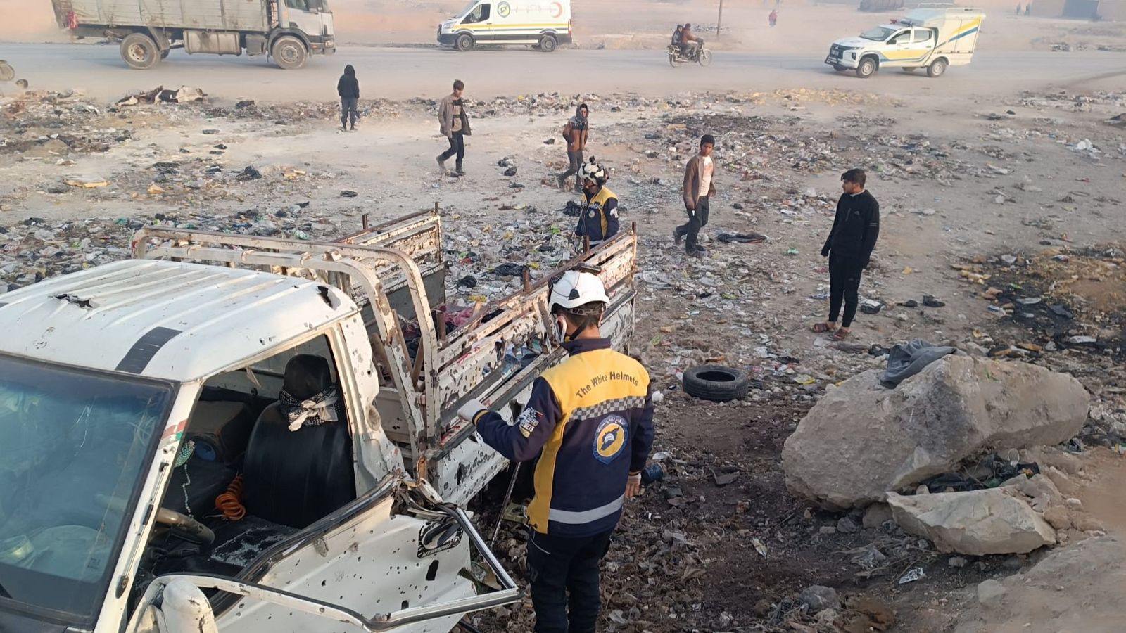 Al menos 15 muertos, en su mayoría mujeres, por la explosión de un coche bomba en en noreste de Siria