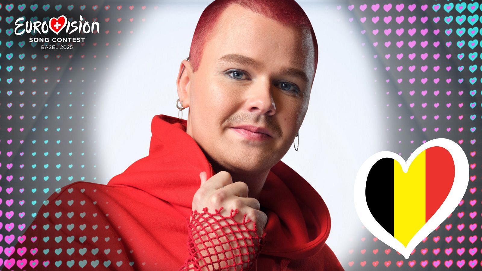Red Sebastian representará a Bélgica en Eurovisión 2025 con la canción "Strobe Lights"